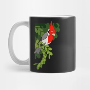 Hawaiian birds 3 - Red-crested cardinal Mug